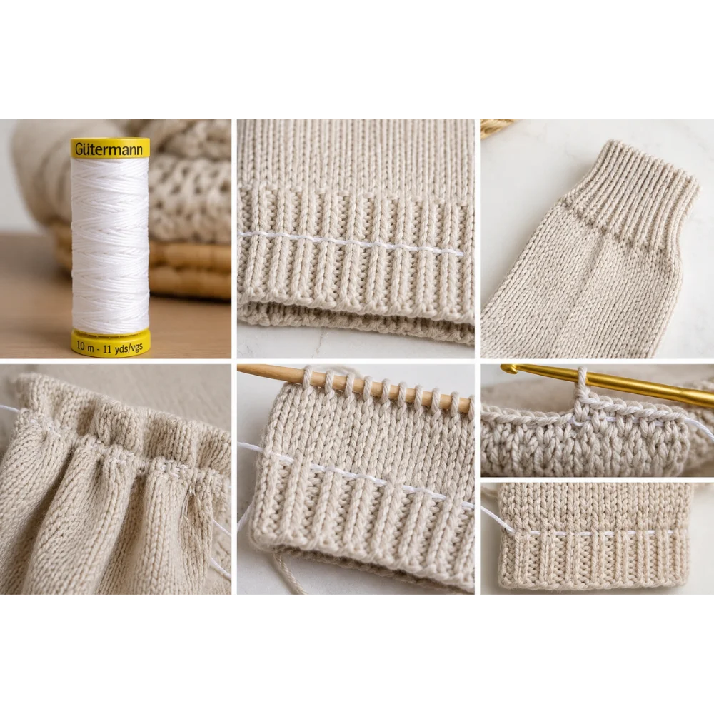 Gütermann elastinis siūlas - 1 Gütermann elastinė gumelė