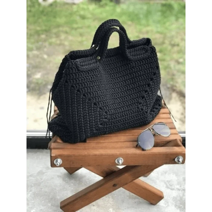 Swan Black Macrame virvelė 2mm