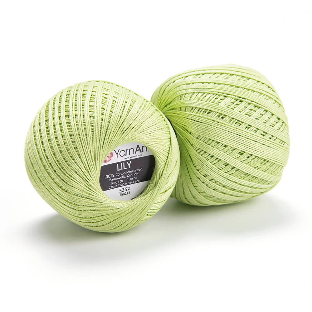 YarnArt Lily merserizuota medvilnė (50g)