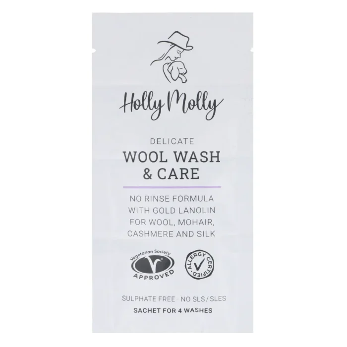 Holly Molly švelnaus skalbiklio vilnai mėginėlis