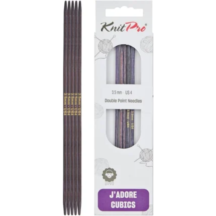 KnitPro Jadore kvadratiniai virbalai kojinėms