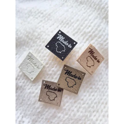 Dirbtinės odos etiketės