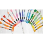 mouliné siūlų rinkinys siuvinėjimui