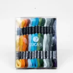 mouliné siūlų rinkinys siuvinėjimui