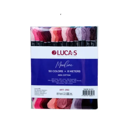 mouliné siūlų rinkinys siuvinėjimui