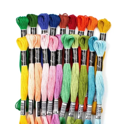 mouliné siūlų rinkinys siuvinėjimui