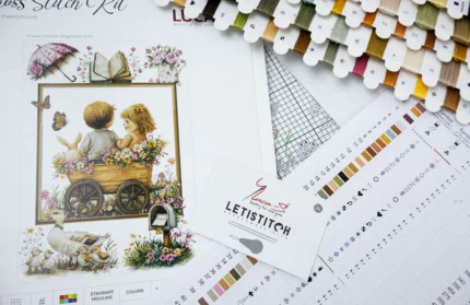 siuvinėjimo kryželiu rinkinys Luca-S