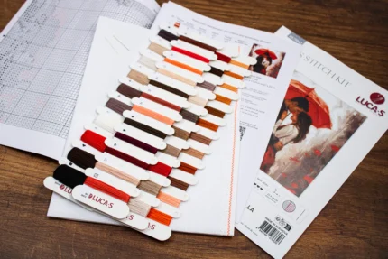 siuvinėjimo kryželiu rinkinys Luca-S