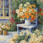 siuvinėjimo kryželiu rinkinys Luca-S