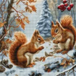 siuvinėjimo kryželiu rinkinys Luca-S