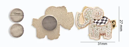 Luca-S adatų laikiklis-magnetas - Drambliukas