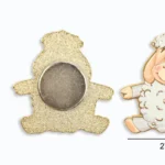 Luca-S adatų laikiklis-magnetas - Avytė