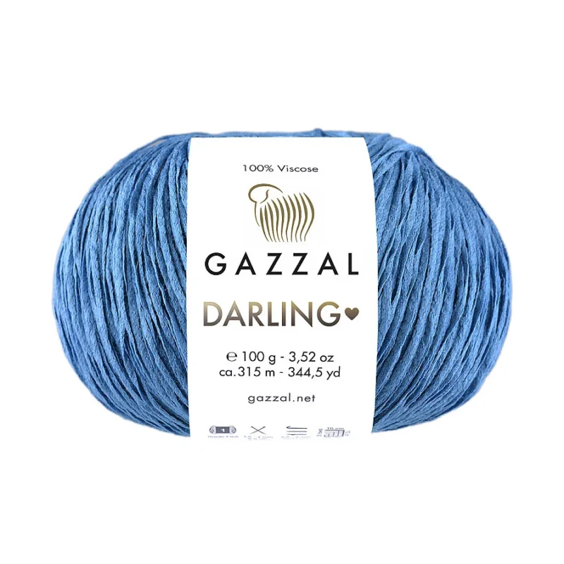 Gazzal Darling viskozės siūlai