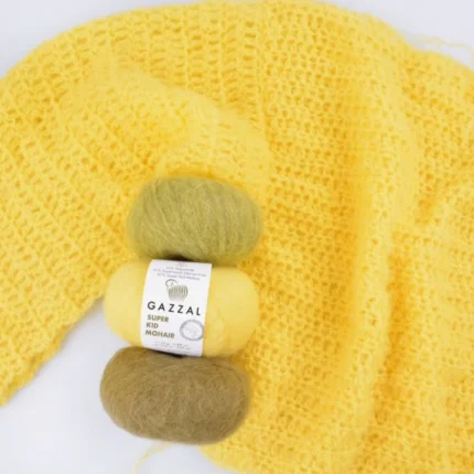 Gazzal Super Kid Mohair spalvos