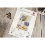 Levandų aromatas Luca-S siuvinėjimo kryželiu rinkinys