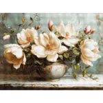 Paslaptingosios magnolijos Luca-S GOLD Petit Point siuvinėjimo rinkinys