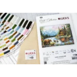 Jauniklių nuotykis Luca-S GOLD Petit Point siuvinėjimo rinkinys